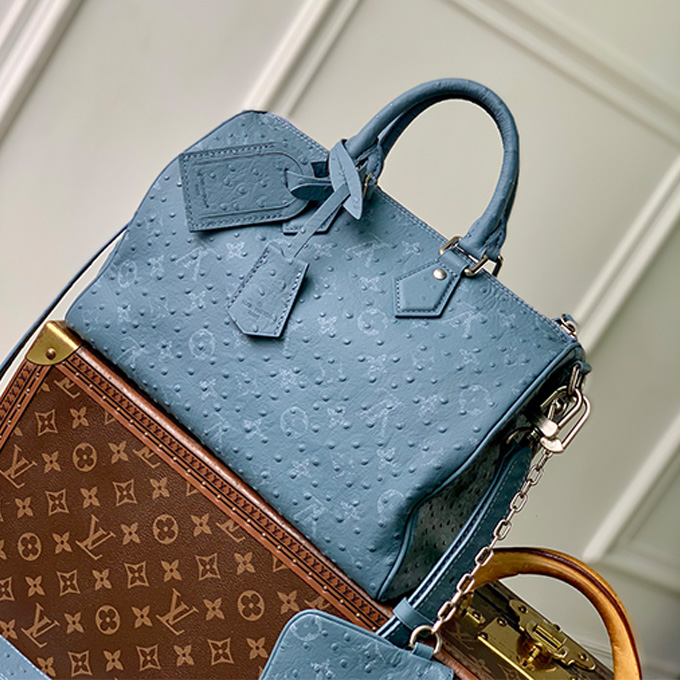 lv louis vuitton speedy p9 bandoulière 30 monogram leather handbag #m24426